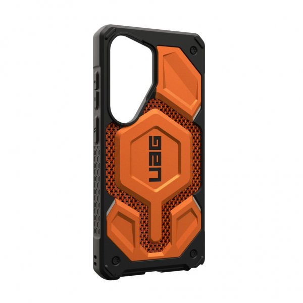 Urban Armor Gear (UAG) Samsung Galaxy S26 Ultra Cover Monarch Pro Kevlar MagSafe Burnt Orange