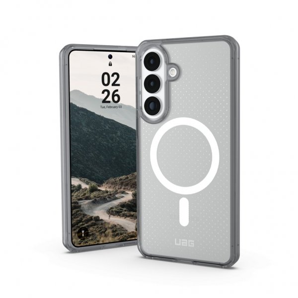 Urban Armor Gear (UAG) Samsung Galaxy S26 Plus Cover Dot MagSafe True Clear Ice/Ash