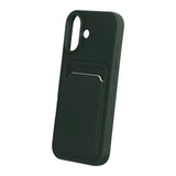 iPhone 17 Cover Kortholder Grøn