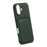 iPhone 17 Cover Kortholder Grøn