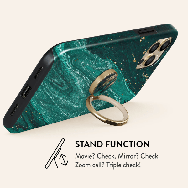 Burga Holder Mobilring Emerald Pool