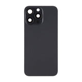 iPhone 15 Pro Max Bagside Glas med Magnet og Kameralinse - Sort Titanium
