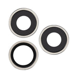 Kameralinse med metalramme iPhone 15 Pro Max - Hvid
