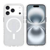 iPhone 17 Pro Max Cover Stødsikkert MagSafe Hvid