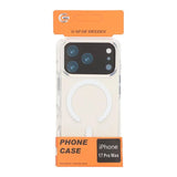 iPhone 17 Pro Max Cover Stødsikkert MagSafe Hvid