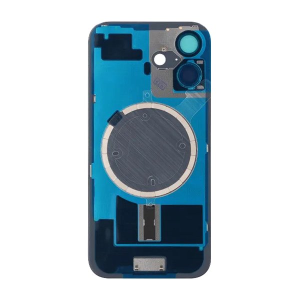 iPhone 16 Bagside Glas med Magnet og Kameralinse - Rosa