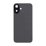 iPhone 16 Bagside Glas med Magnet og Kameralinse - Sort