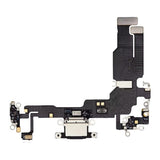 Ladekontakt med Flexkabel til iPhone 15 Plus - Sort