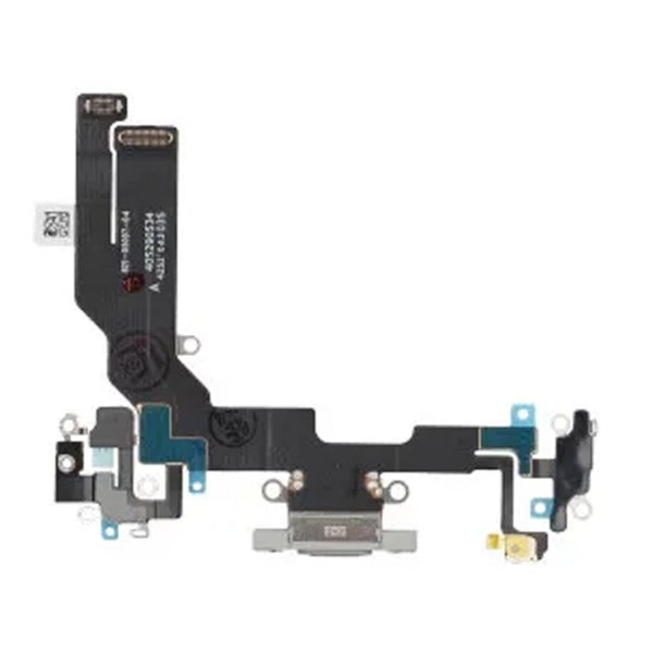 iPhone 16 Opladerstik med Flexkabel - Hvid