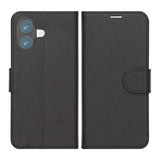 iPhone 17 Cover med Kortlomme og Standfunktion Sort