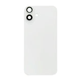 iPhone 16 Bagside Glas med Magnet og Kameralinse - Hvid