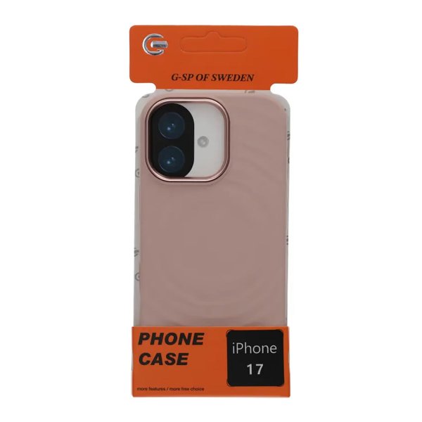 iPhone 17 Cover Silikone MagSafe Rosa