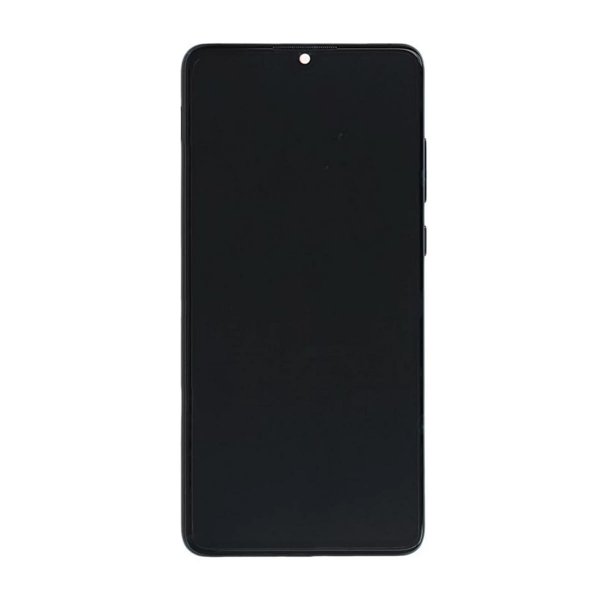 Huawei P30 New Version Skærm med LCD Display og Batteri Original - Sort