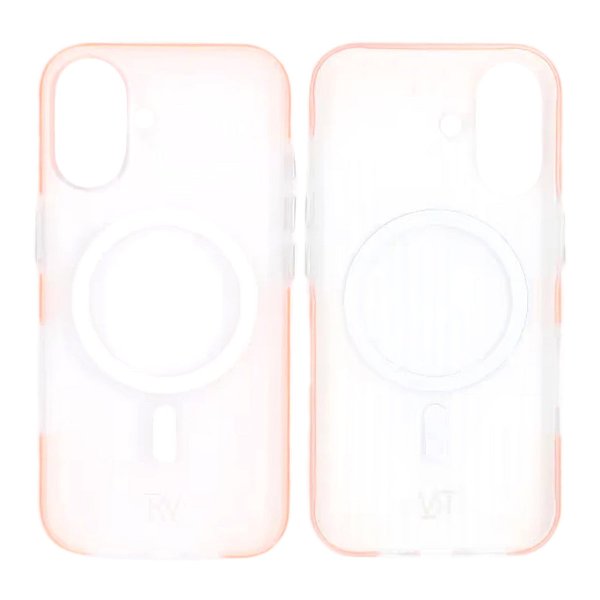 Rvelon iPhone 17 Etui Korrugeret MagSafe Orange