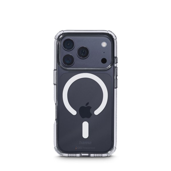 Hama iPhone 17 Pro Cover Extreme Protect MagSafe Transparent