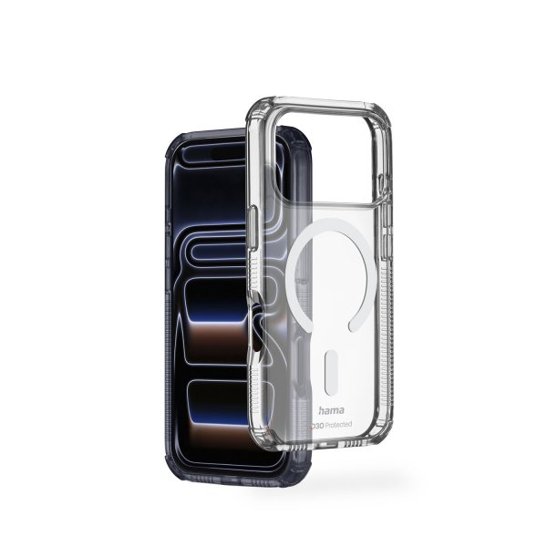 Hama iPhone 17 Pro Cover Extreme Protect MagSafe Transparent