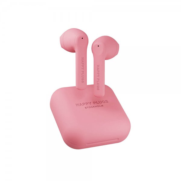 Happy Plugs Høretelefoner Air 1 Go In-Ear TWS Peach