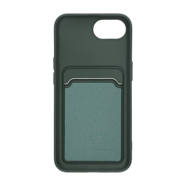 iPhone 16./17. cover kortholder grøn
