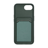 iPhone 16./17. cover kortholder grøn