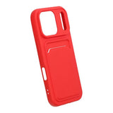 iPhone 17 Pro Cover Kortholder Rød