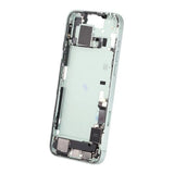 Mellemramme med smådele til iPhone 15 Plus - Grøn OEM