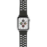 Pela Apple Watch 44/45/46mm/Apple Watch Ultra Rem Vinrød Sort