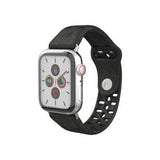 Pela Apple Watch 44/45/46mm/Apple Watch Ultra Rem Vinrød Sort