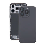 iPhone 16 Pro Max Bagside Glas med Magnet og Kameralinse - Sort Titanium