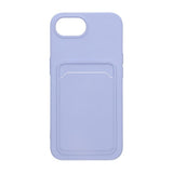 iPhone 16./17. cover kortholder lilla