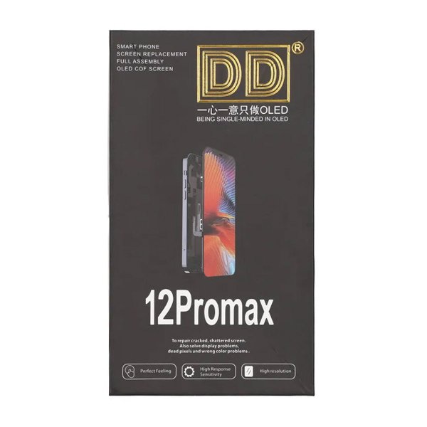 iPhone 12 Pro Max Skærm med Hard OLED Display - DD