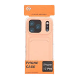 iPhone 17 Pro Cover Kortholder Rosa