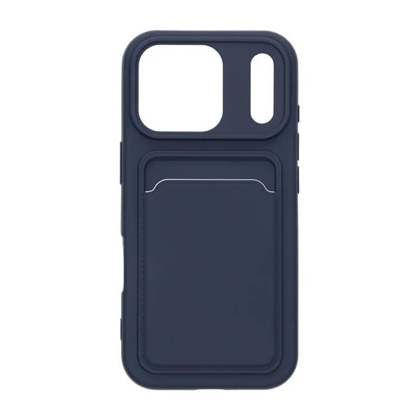 iPhone 17 Pro Cover Kortholder Blå