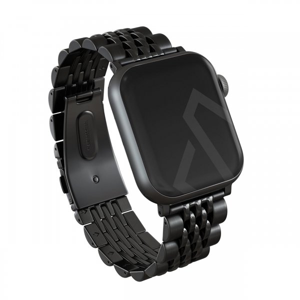Burga Apple Watch 38/40/41/42mm Rem Metal Sort