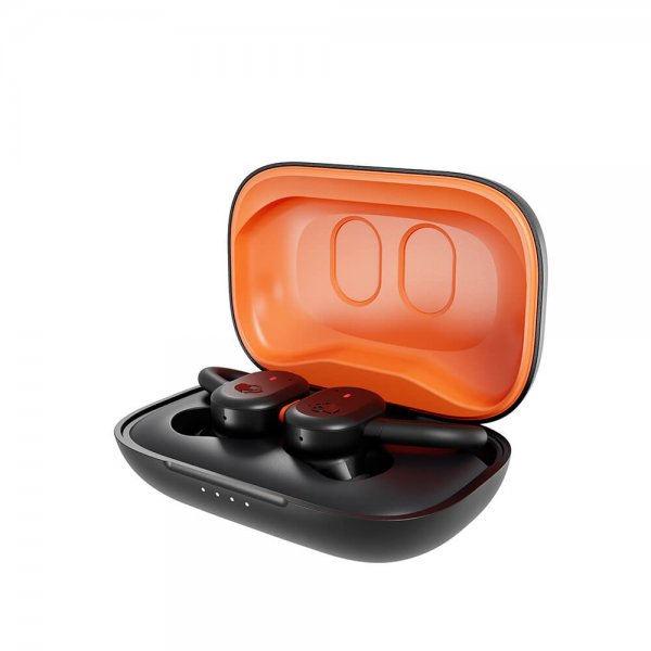 Skullcandy Hovedtelefoner Push Active True Wireless In-Ear Sort/Orange