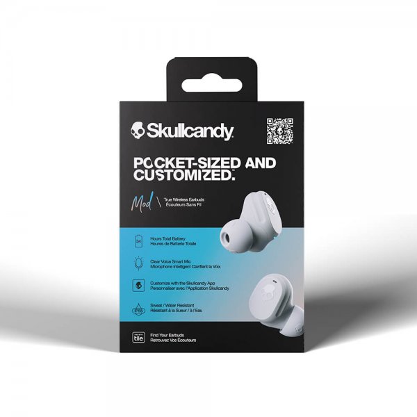 Skullcandy MOD True Wireless Hovedtelefoner Grå
