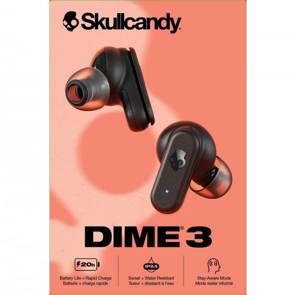 Skullcandy Høretelefoner Dime 3 True Wireless Sort