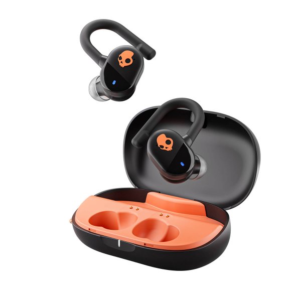 Skullcandy Trådløse Høretelefoner Push Play Sort Orange