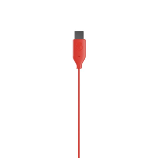 Skullcandy JIB USB-C Red Plasma Hovedtelefoner med ledning