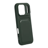 iPhone 17 Pro Cover Kortholder Grøn