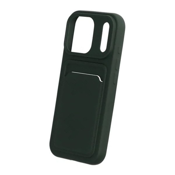 iPhone 17 Pro Cover Kortholder Grøn