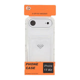 iPhone Air Skal Kortholder Transparent