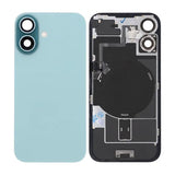 iPhone 16 Bagside Glas Komplet OEM - Grøn