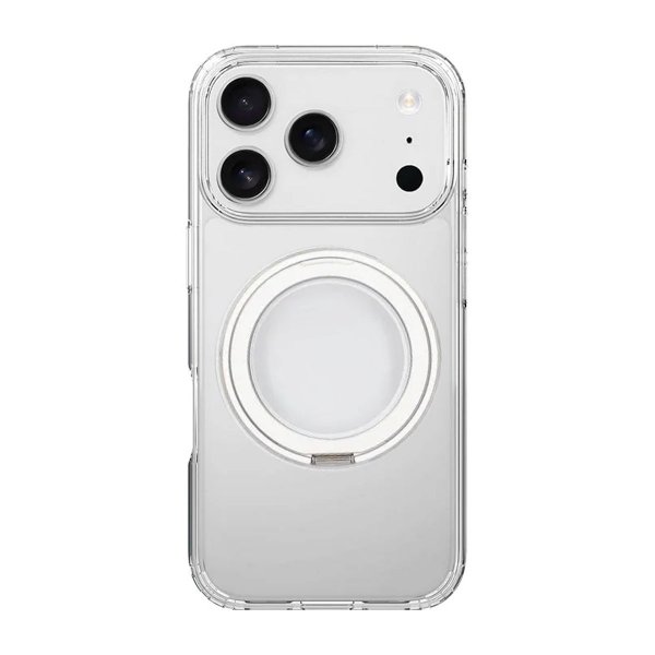 iPhone 17 Pro Cover Roterbart MagSafe Stativ Transparent