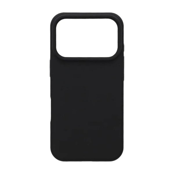 iPhone 17 Pro Max Cover Flydende Silikone Sort