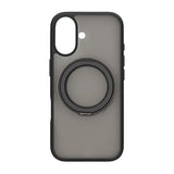 iPhone 17 Cover Roterbart MagSafe Stativ Sort