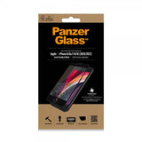 PanzerGlass iPhone 6/6S/7/8/SE Skærmbeskytter Case Friendly Sort