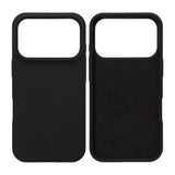 iPhone 17 Pro Max Cover Flydende Silikone Sort