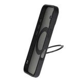 iPhone 17 Cover Roterbart MagSafe Stativ Sort
