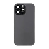 iPhone 15 Pro Max Bagside Glas Komplet OEM - Sort