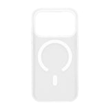 iPhone 17 Pro Max Cover Kameralinsebeskytter MagSafe Hvid Transparent